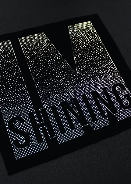 Аплікація зі страз I am shining